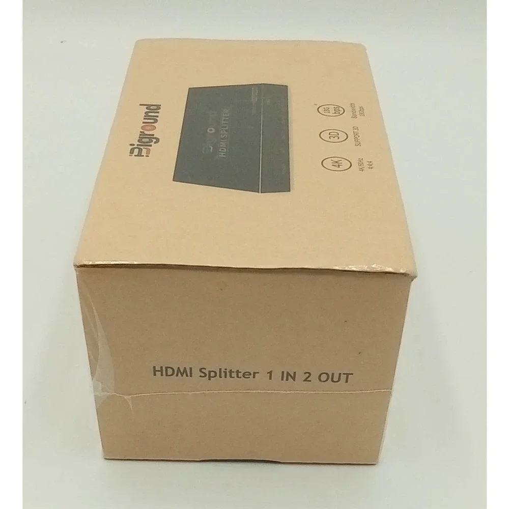 Biground Splitter 1 In 2 Out 4K/18Gbgs 3D Support